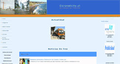 Desktop Screenshot of coronelcity.cl